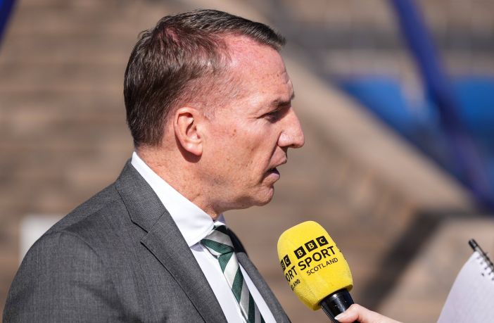 Celtic Manager Brendan Rodgers