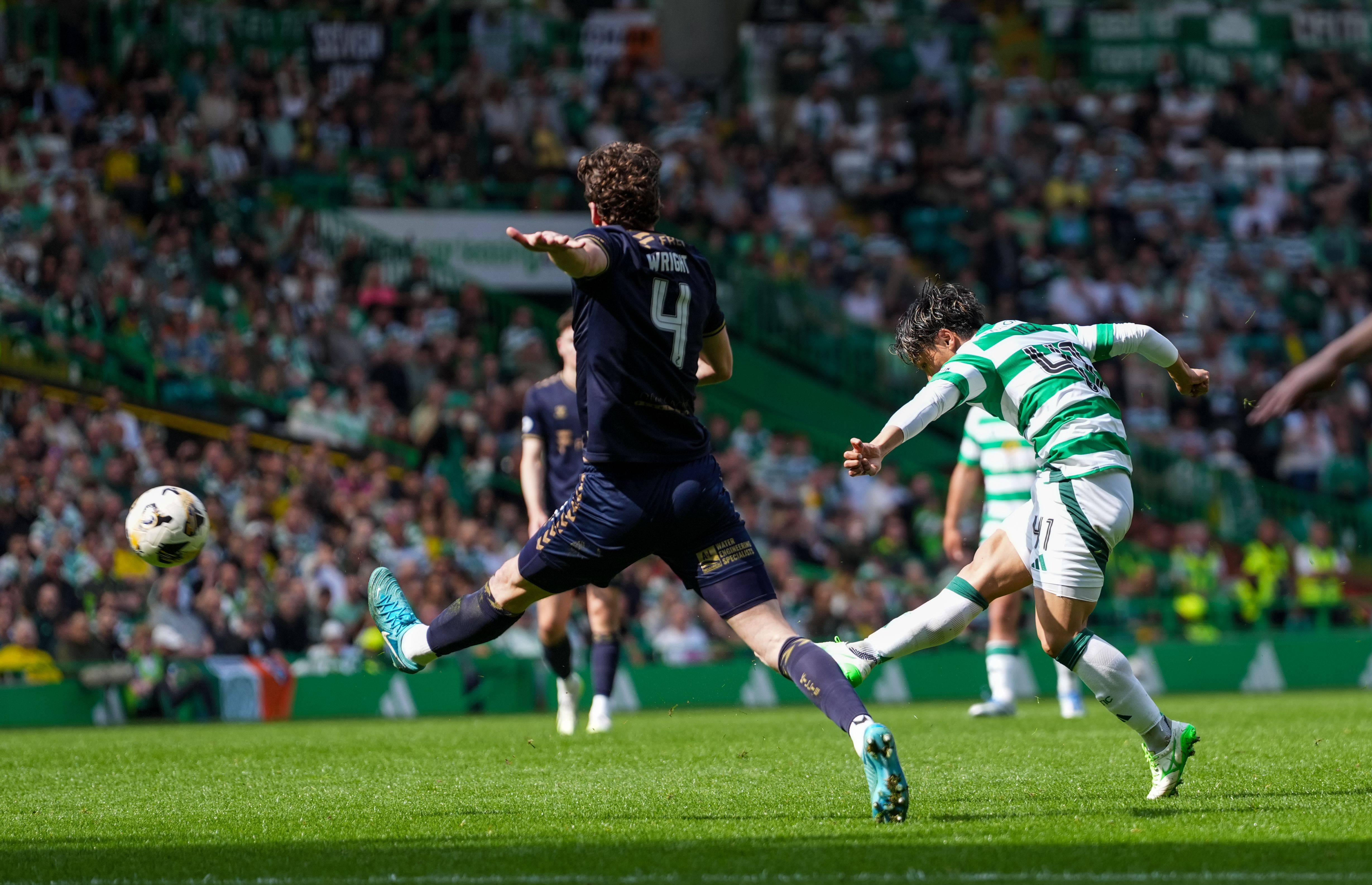 Reo Hatate opens the scoring