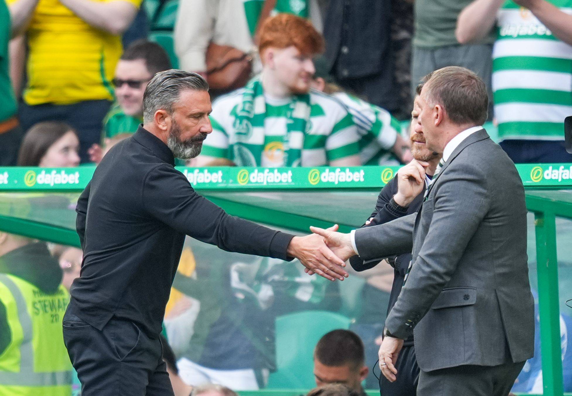 Derek McInnes and Brendan Rodgers