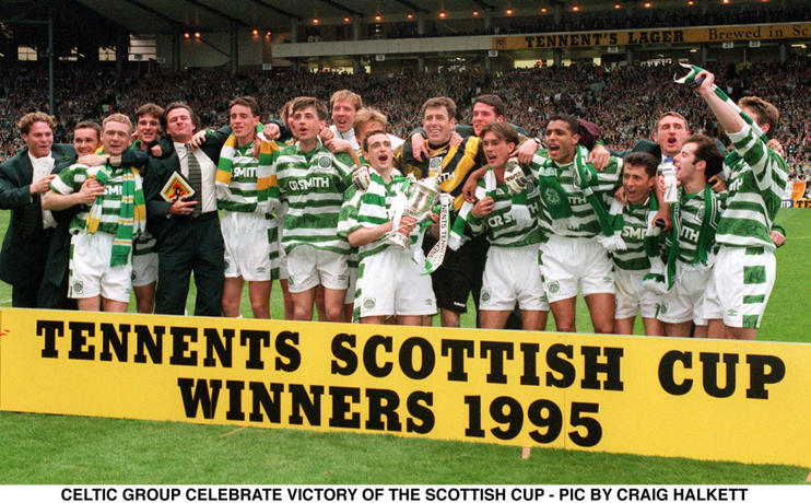 Celtic - Scottish Cup winners -1995