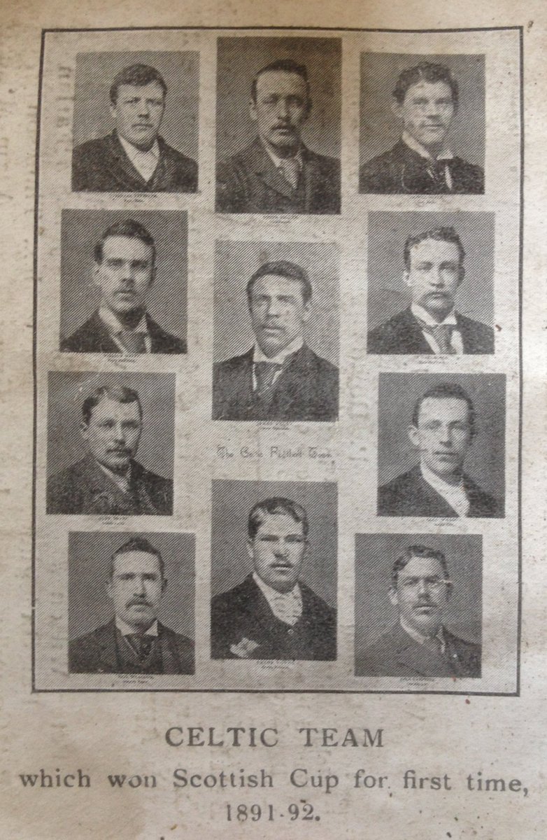 Celtic Scottish Cup winners 1892