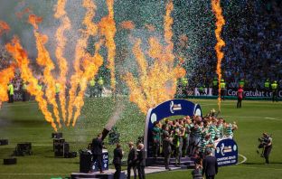 Trophy Day at Celtic Park