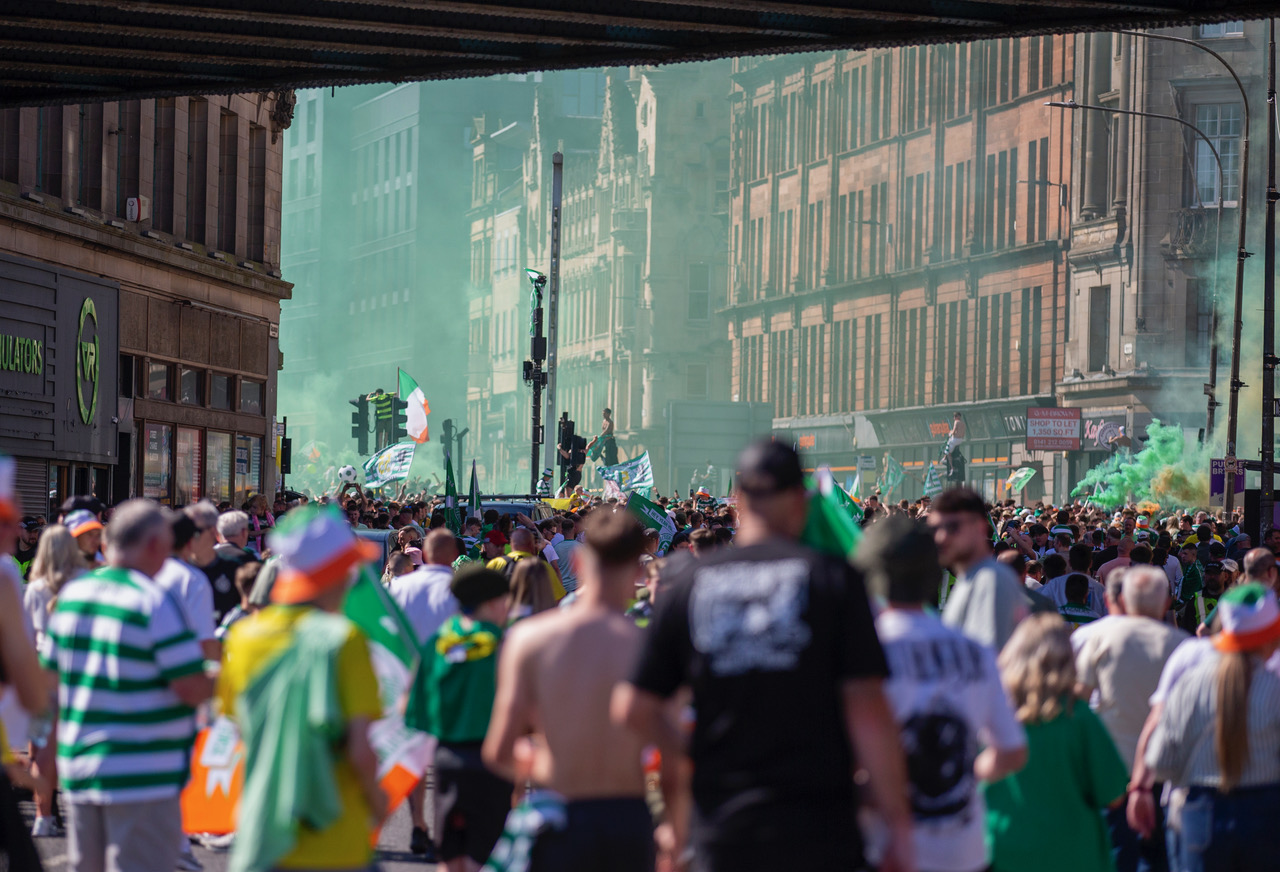 Celtic fans 