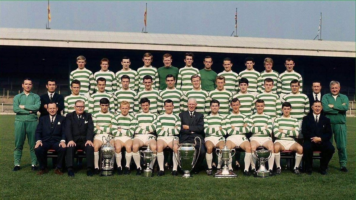 Celtic Quadruple winners 1967