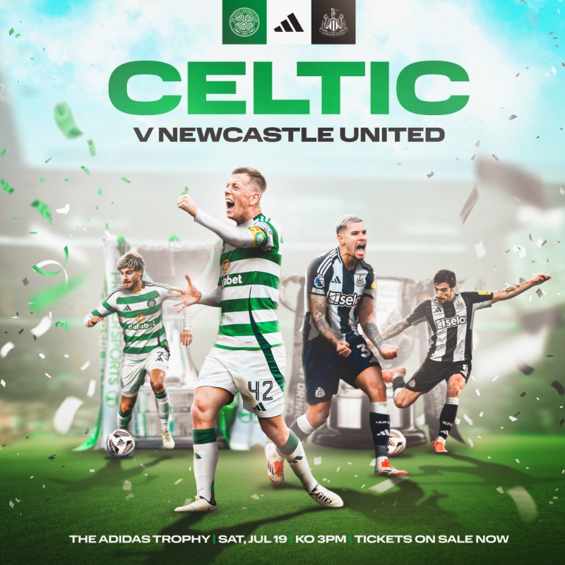 Celtic v Newcastle Utd