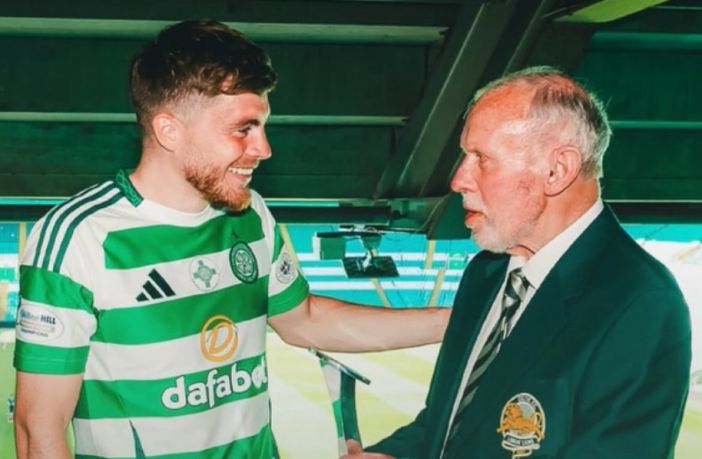 James Forrest and Bobby Lennox
