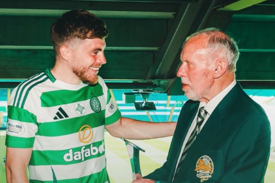 James Forrest and Bobby Lennox