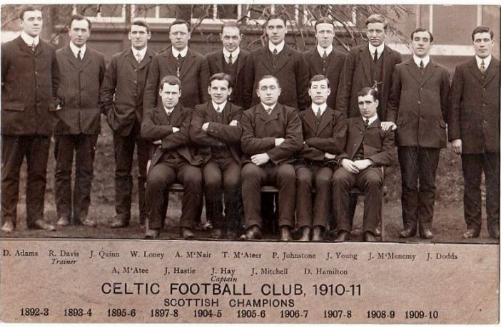 Celtic - Scottish Cup winners - 1911
