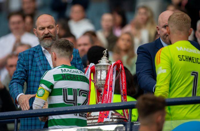 Callum McGregor picks up his first runners up medal