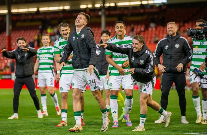 Johnny Kenny celebrates