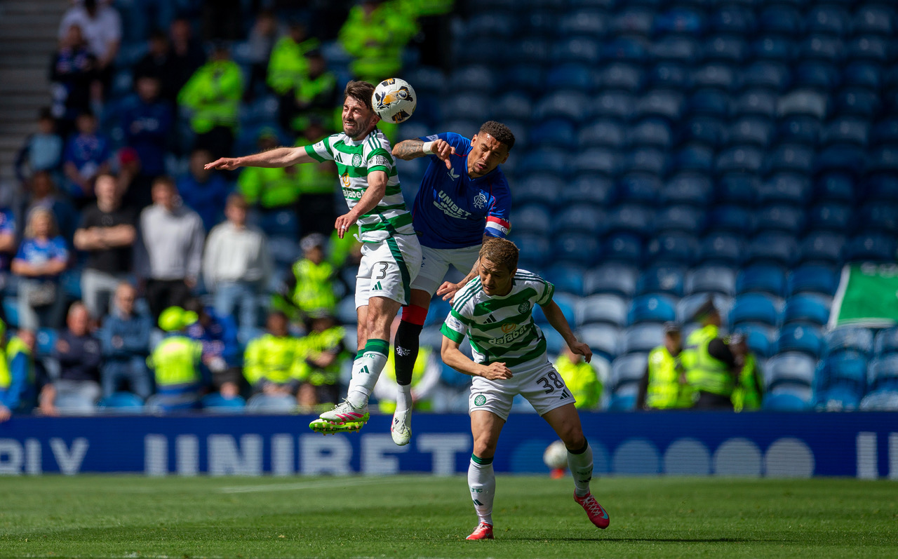 Greg Taylor at Ibrox 