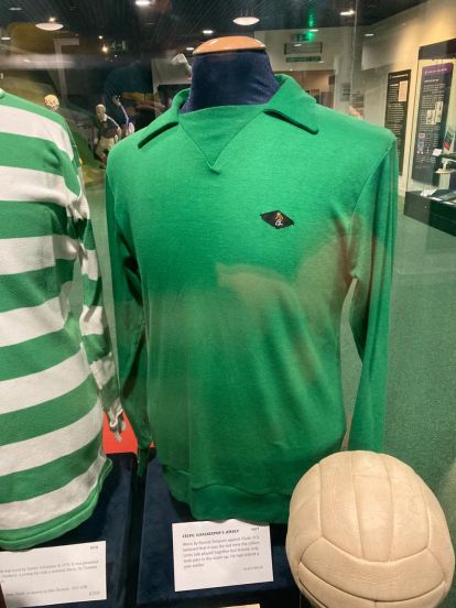 Ronnie Simpson's jersey.