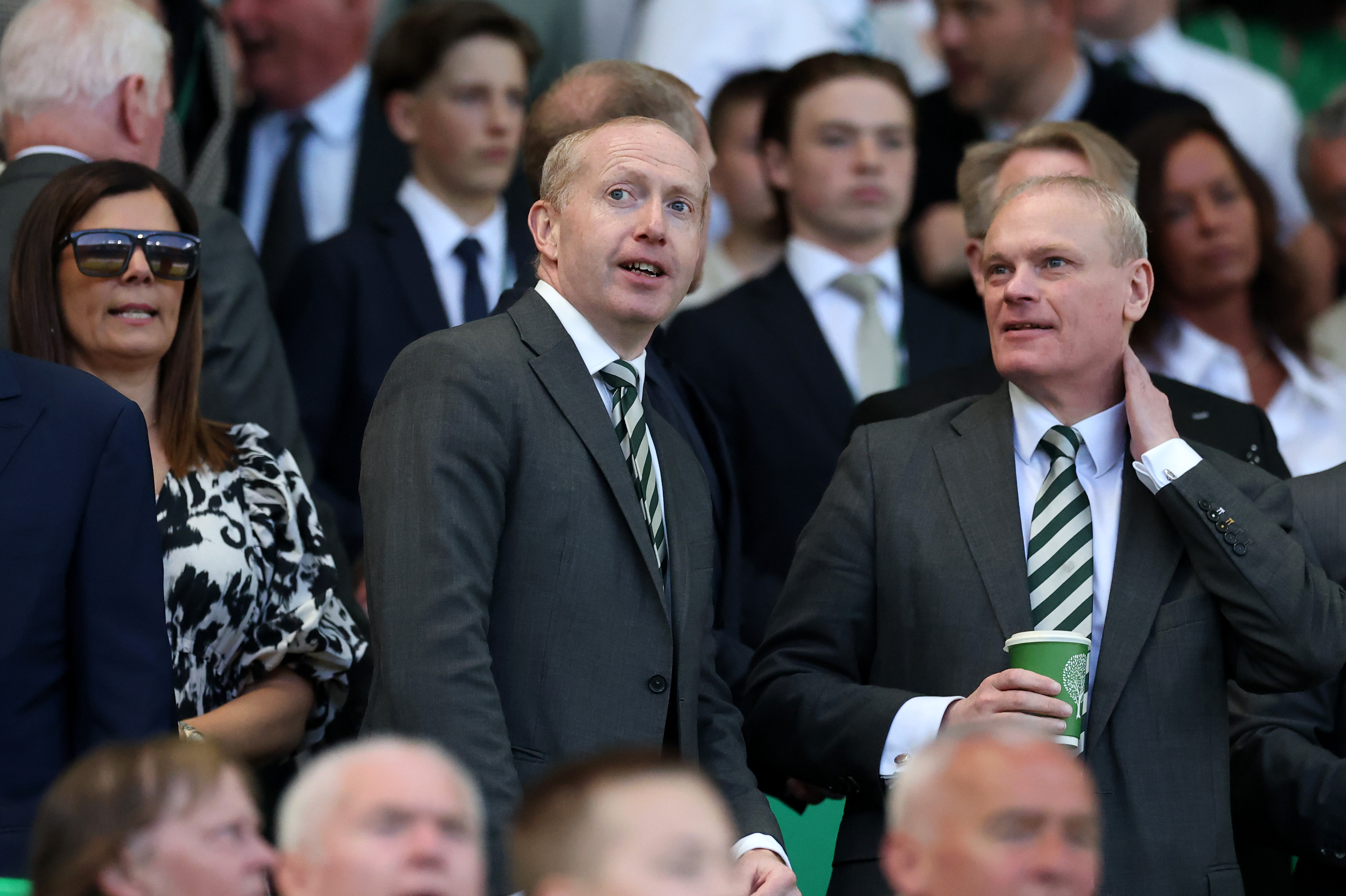 Michael Nicholson, Chief Executive of Celtic FC