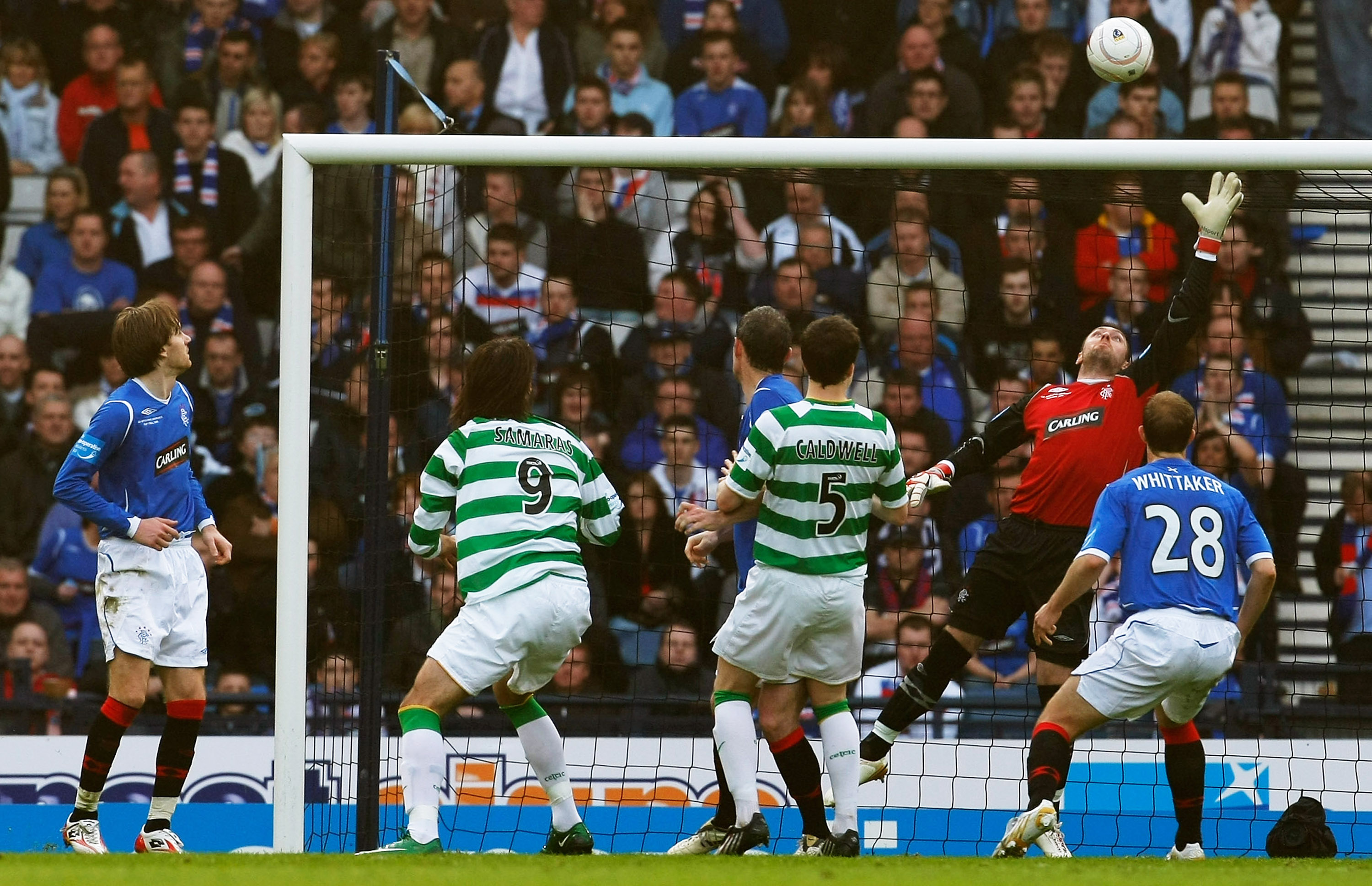 Darren O'dea scores against Rangers