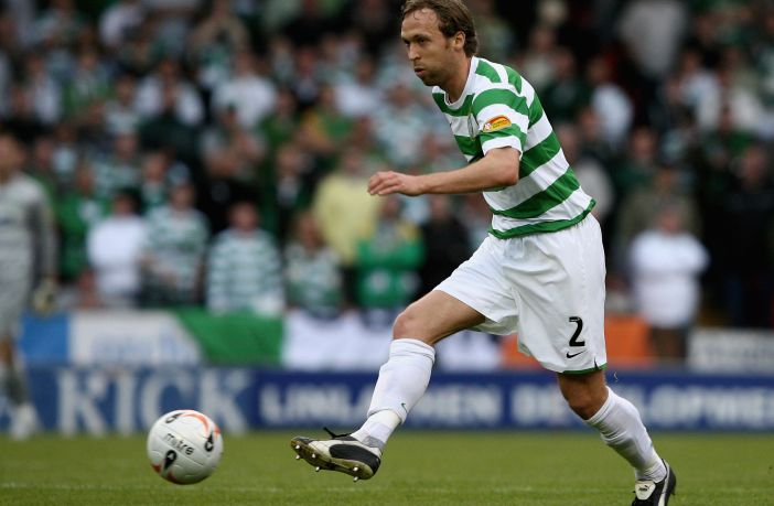 Andrés Hinkel of Celtic in action