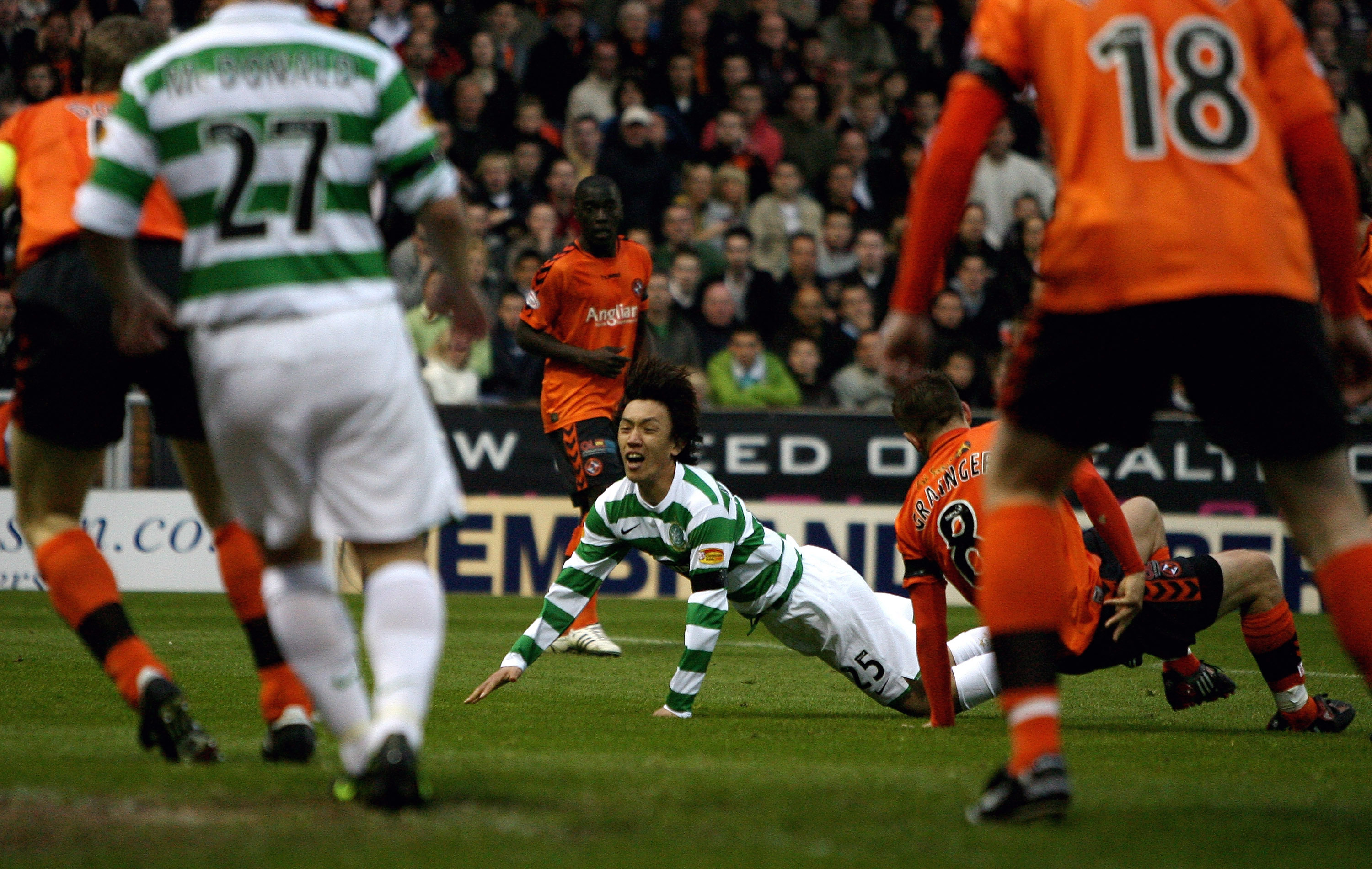 Shunsuke Nakamura of Celtic