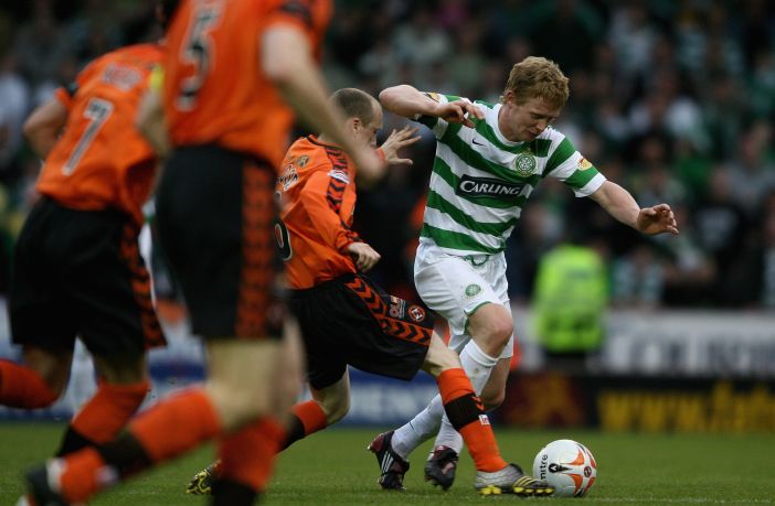 Barry Robson of Celtic