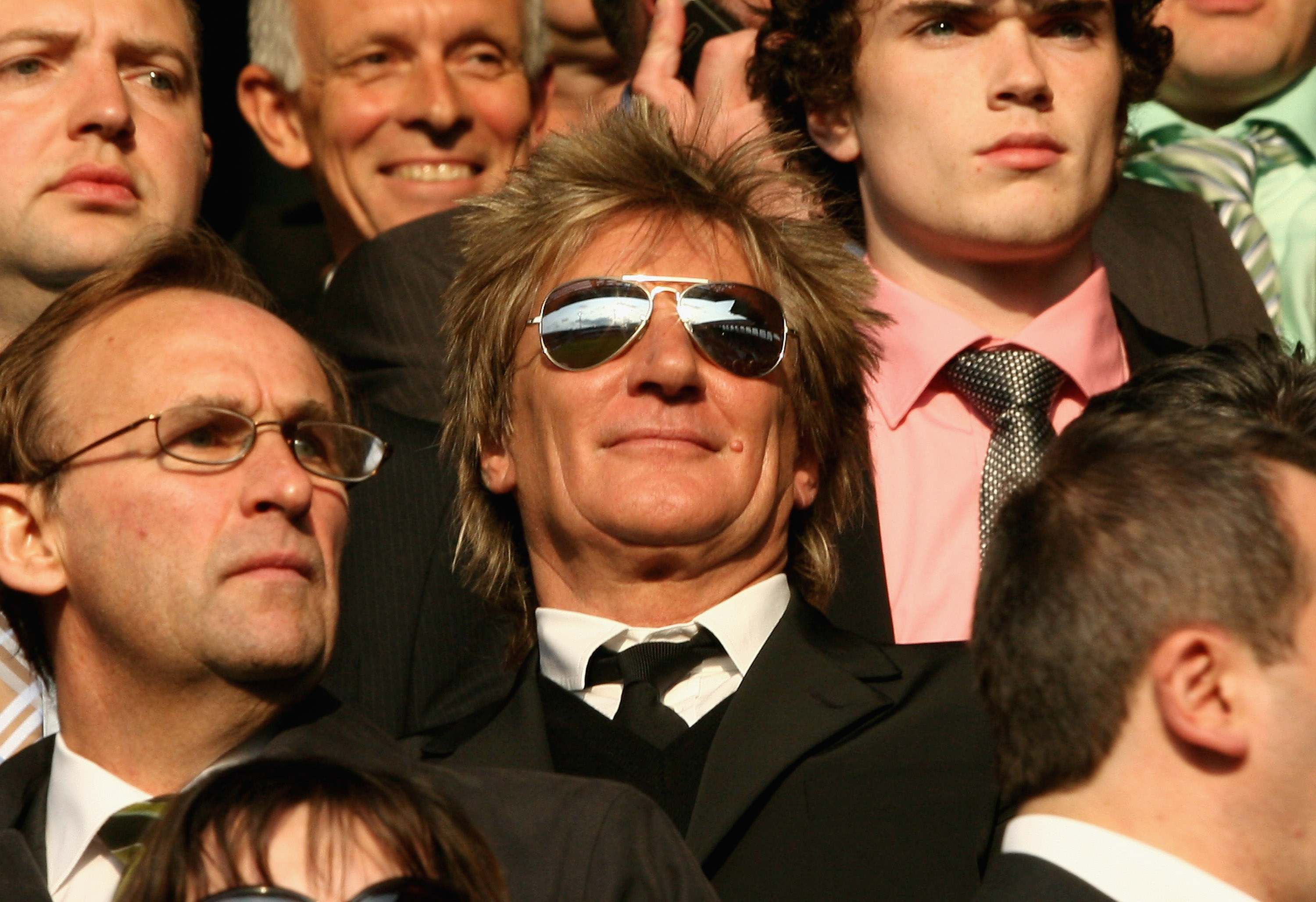 Celtic fan Rod Stewart