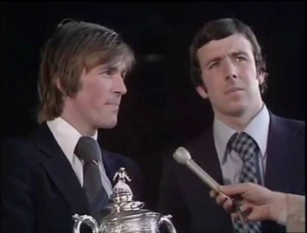 Kenny Dalglish and Andy Lynch 