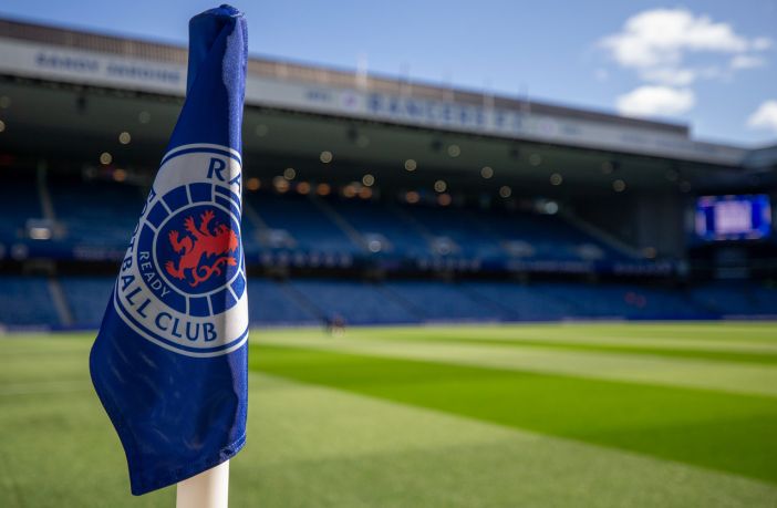 Ibrox last Sunday ahead of the match