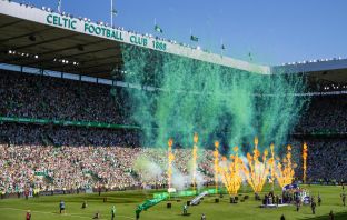 Celtic Title celebrations