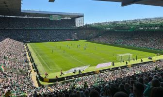 Celtic Park on Trophy Day 2025