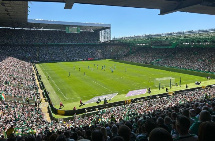 Celtic Park on Trophy Day 2025