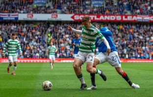 Johnny Kenny at Ibrox