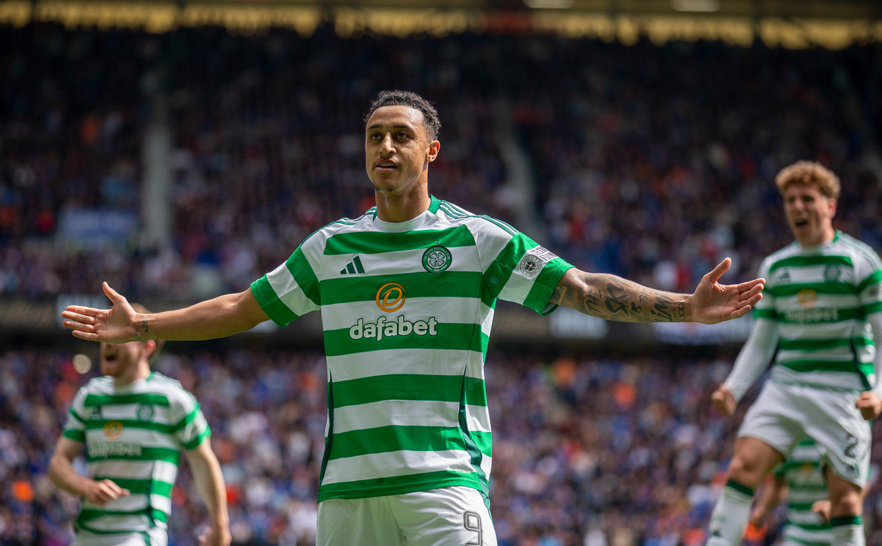 Adam Idah celebrates 