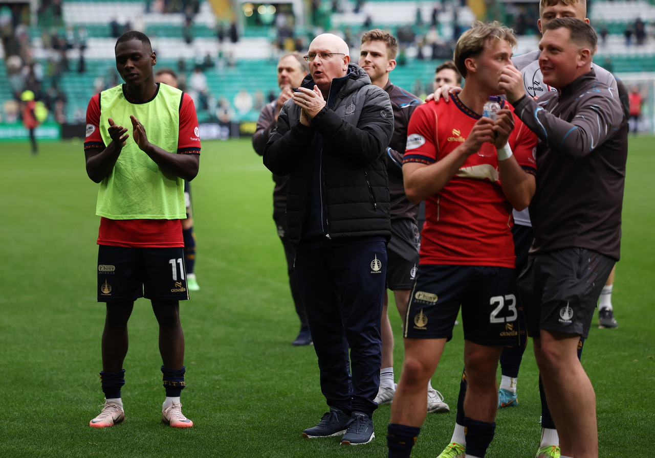 John McGlynn, Manager of Falkirk FC