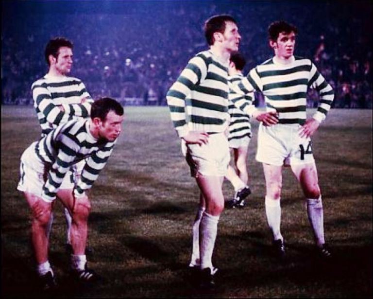 Celtic dejection at the San Siro