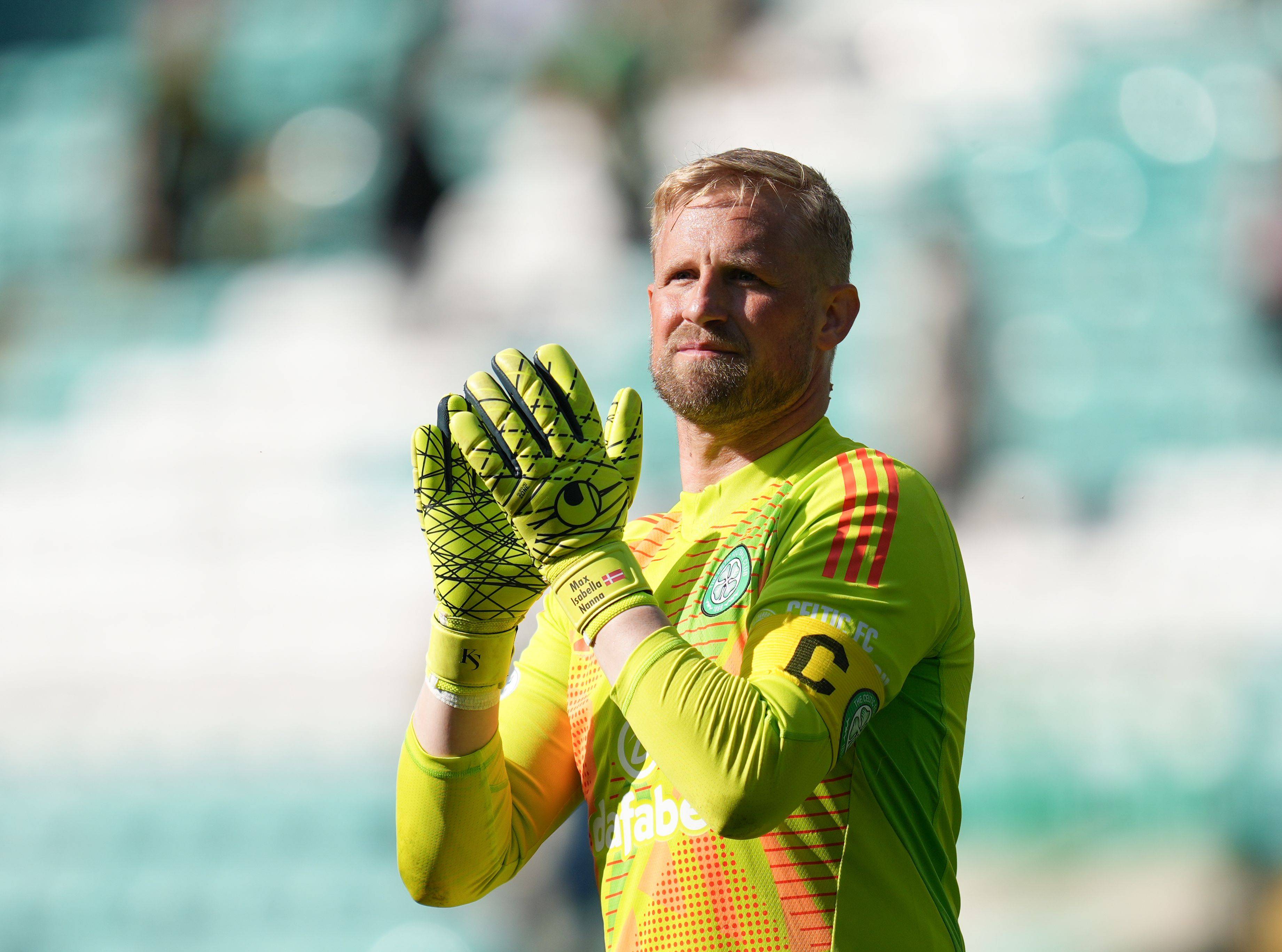 Celtic goalkeeper Kasper Schmeichel 