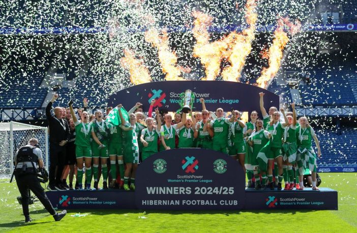 Hibernian win SWPL Title