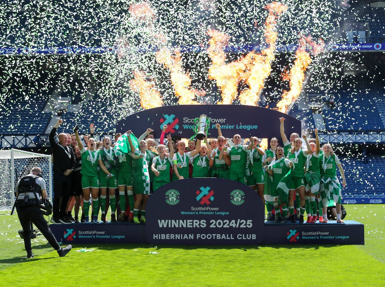 Hibernian win SWPL Title
