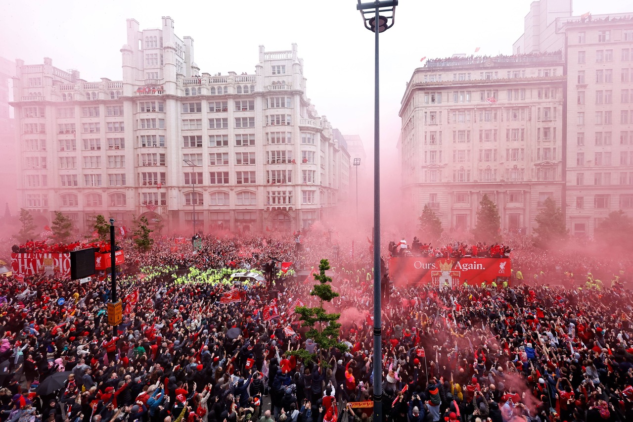 Liverpool title celebrations