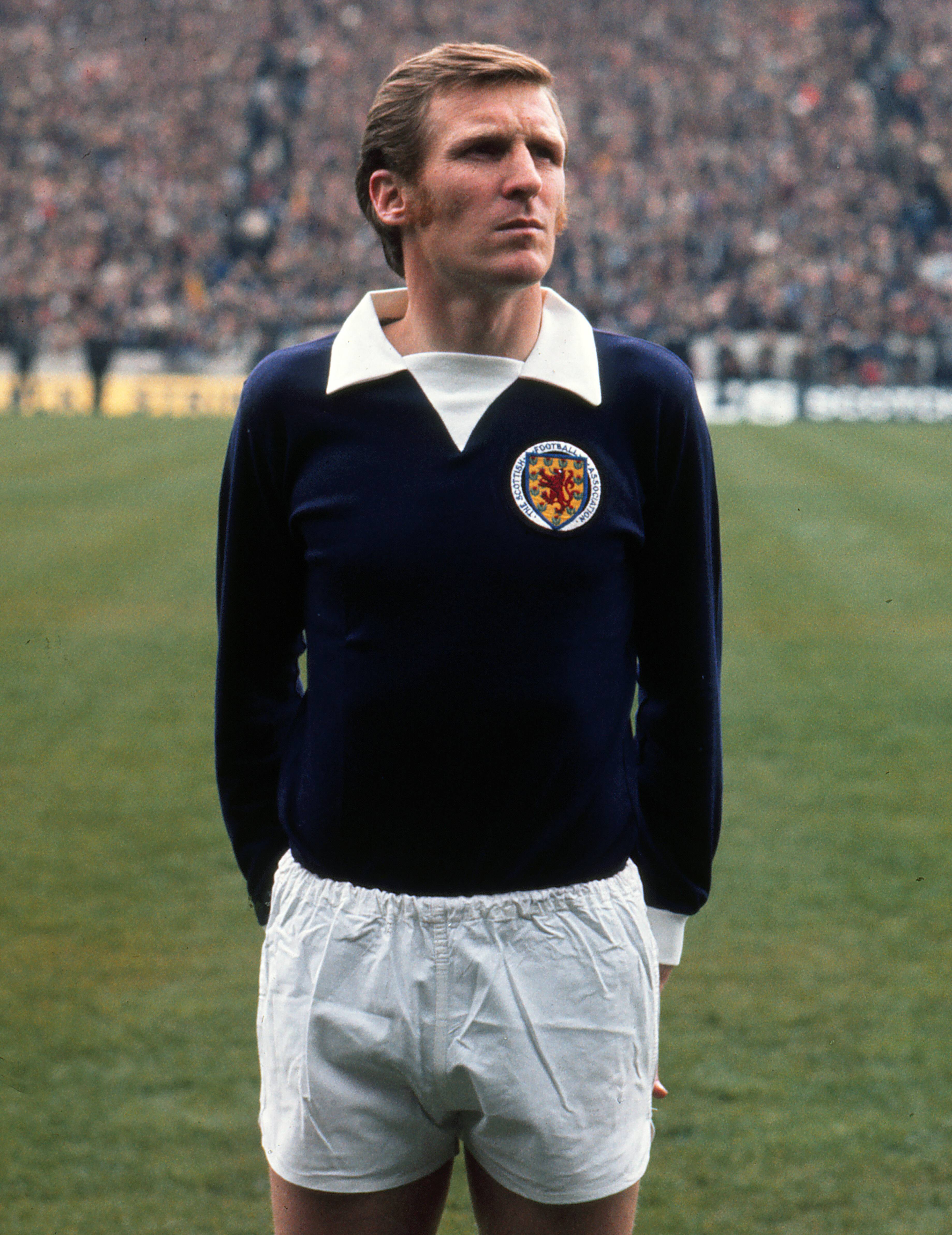 Billy McNeill in Scotland colours 