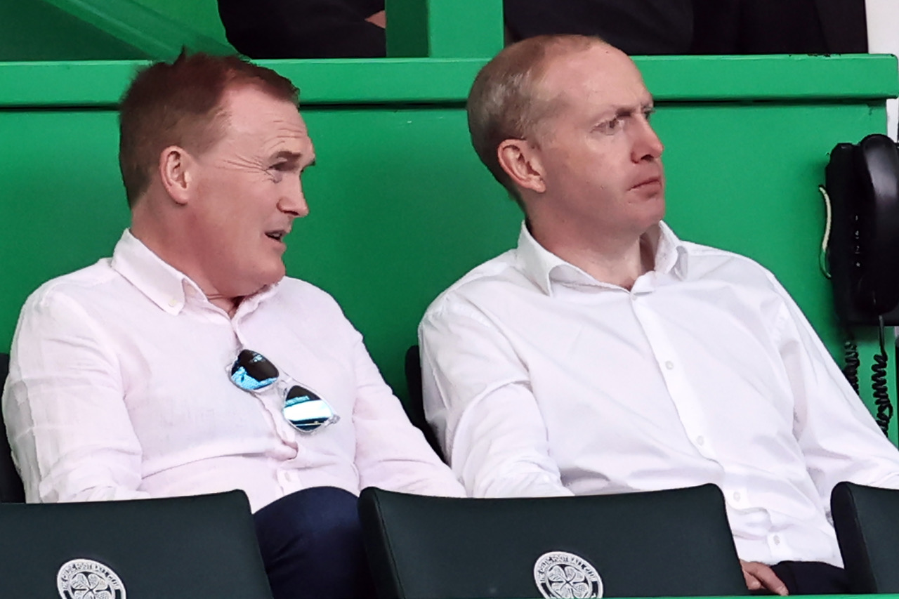 Michael Nicolson at Celtic Park