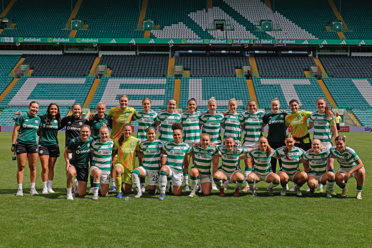 The Celtic FC Women's squad
