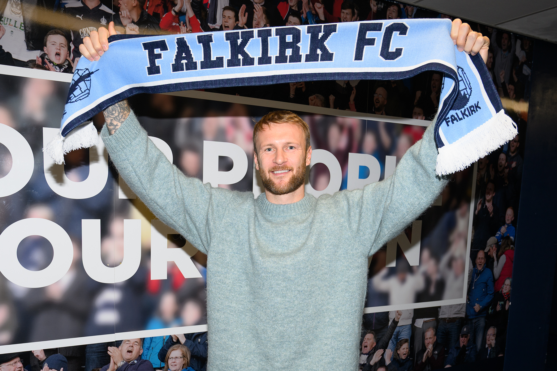 Scott Bain signs for Falkirk