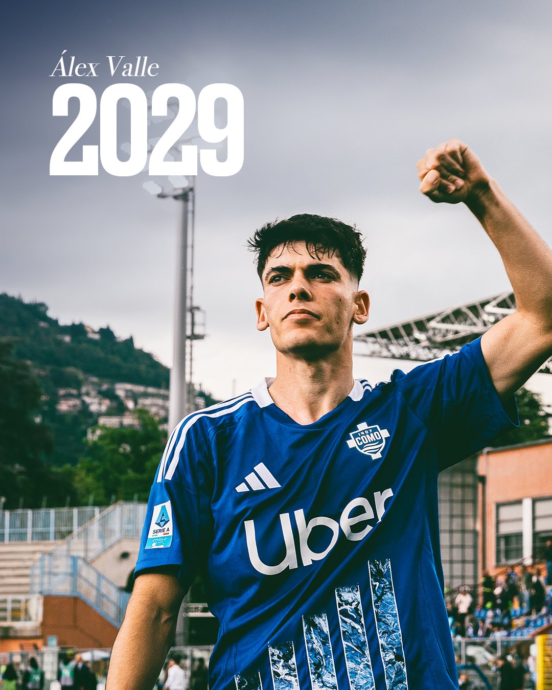 Alex Valle signs for Como