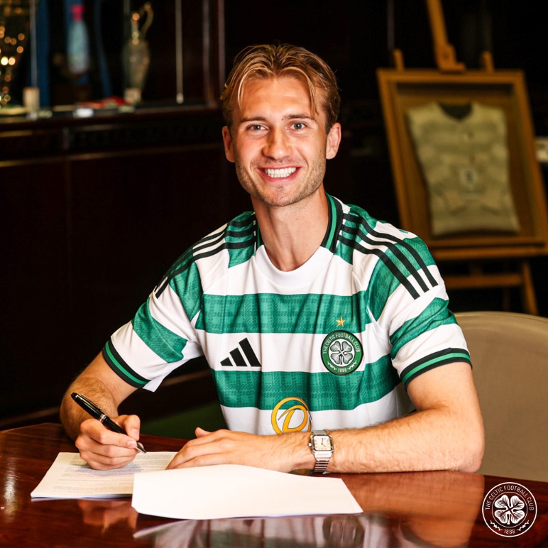 Celtic's new signing Benjamin Nygren