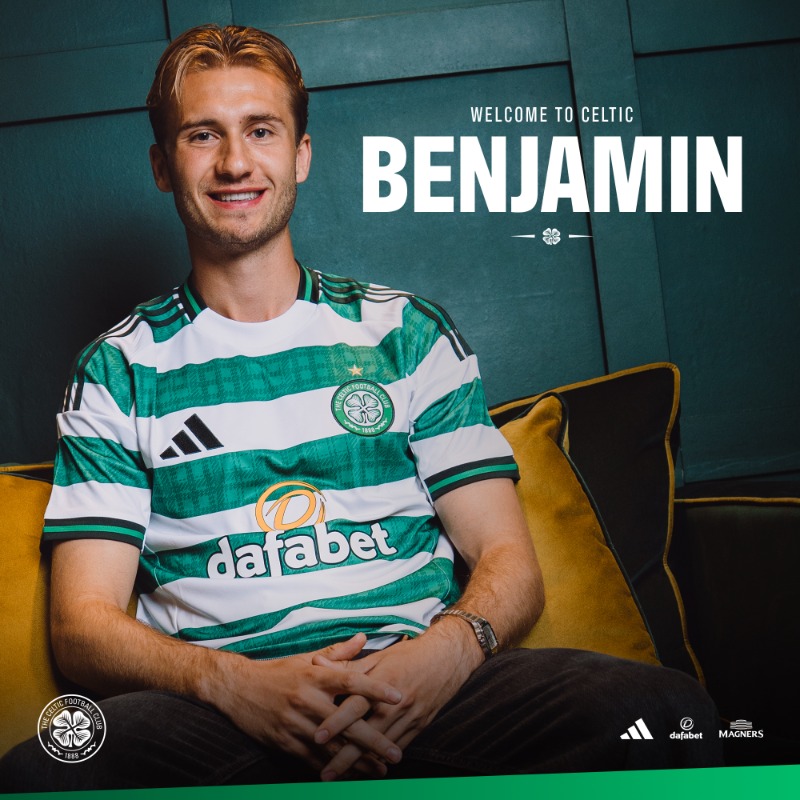Celtic's Benjamin Nygren 