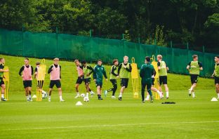 Celtic pre-season training