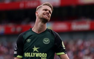 Kristoffer Ajer of Brentford