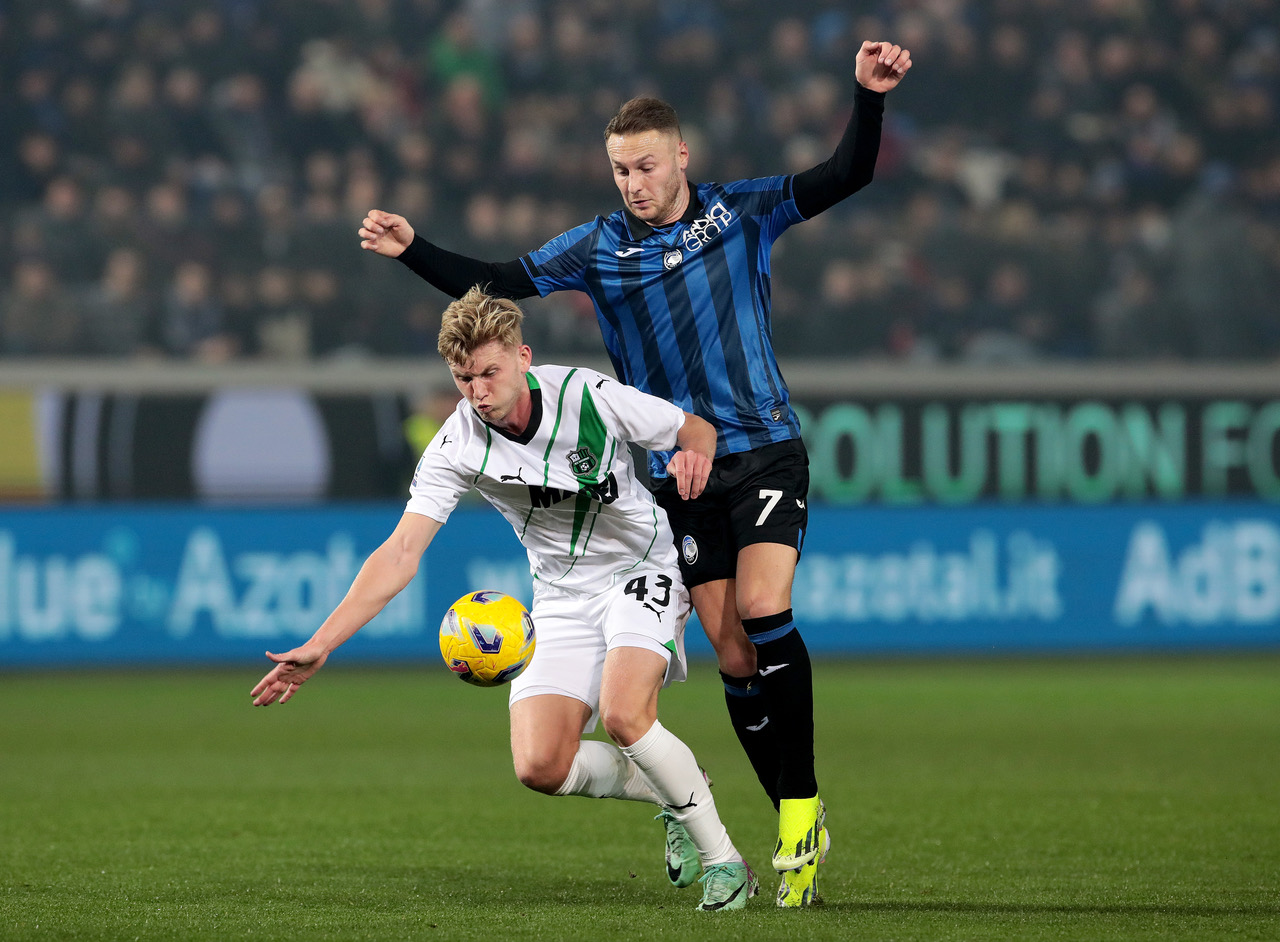 Josh Doig of US Sassuolo 