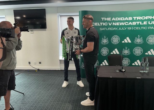 Shay Given and Stephen McManus