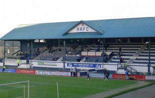 Starks Park Kirkcaldy, home of Raith Rovers FC