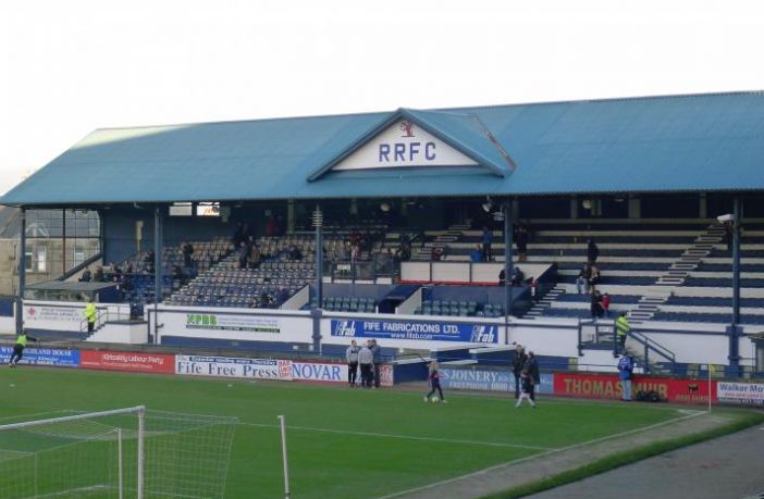 Starks Park Kirkcaldy, home of Raith Rovers FC