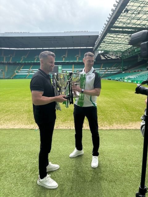 Shay Given and Stephen McManus