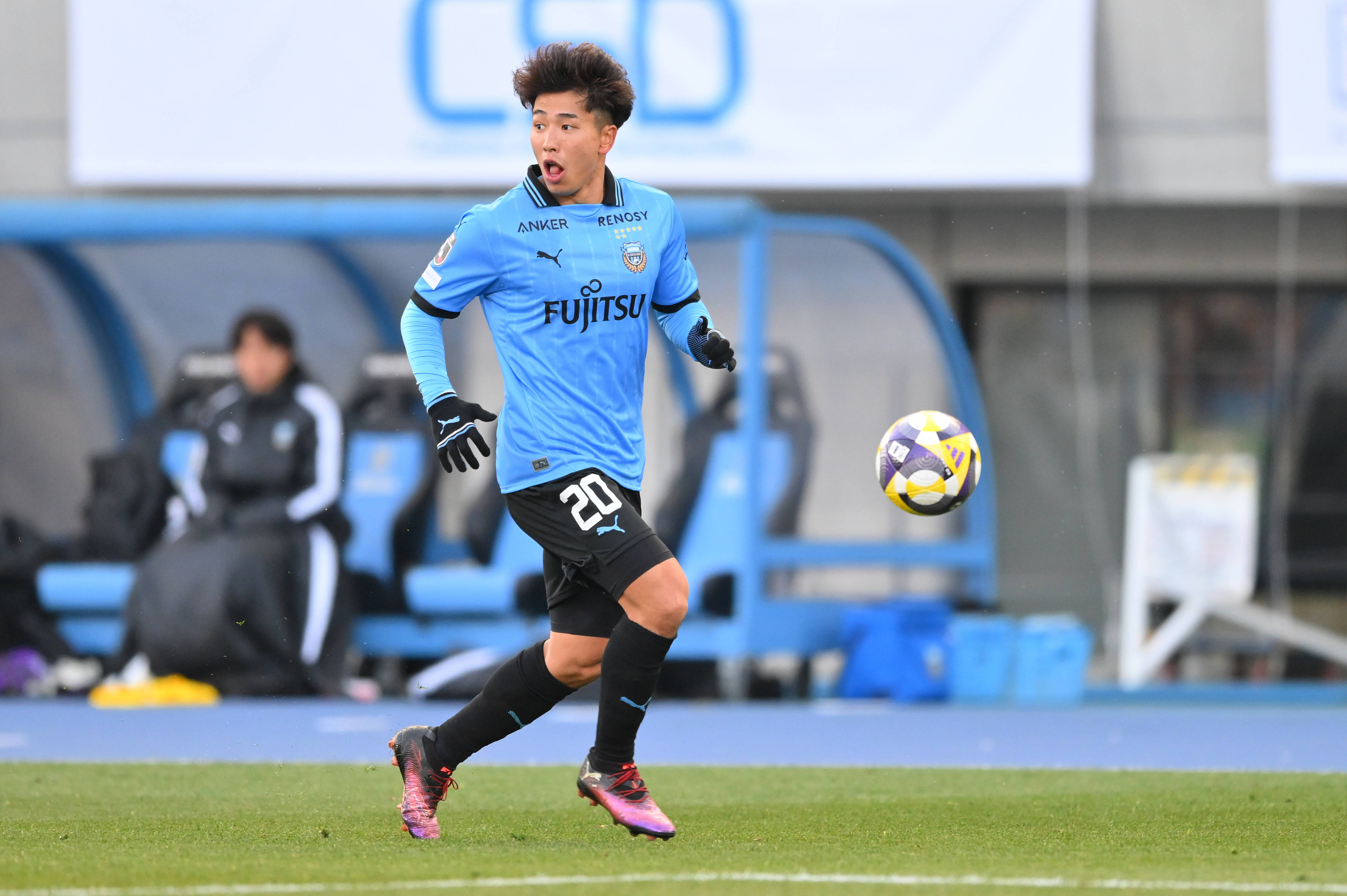 Kawasaki Frontale's Shin Yamada